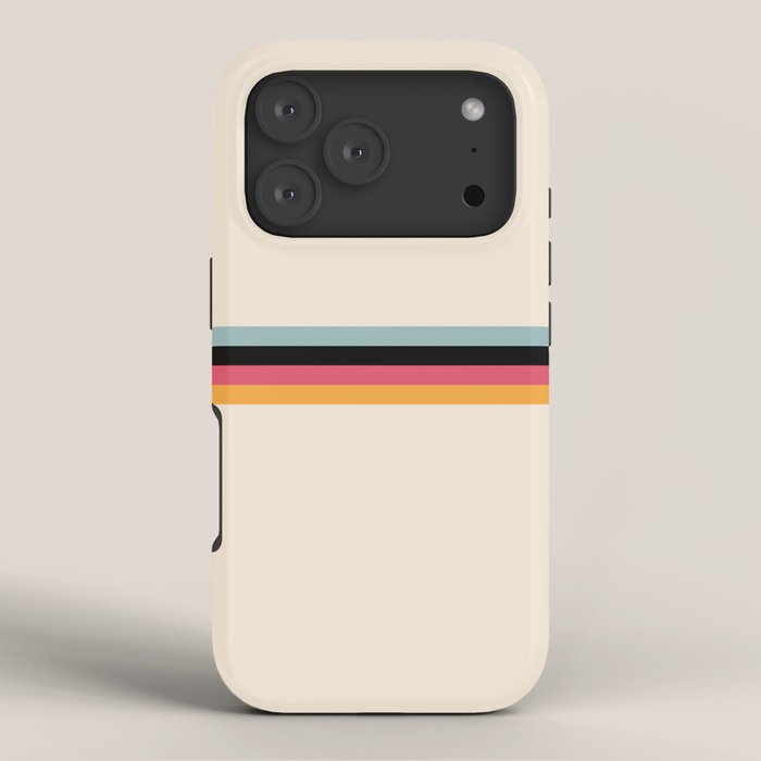 Ishtar - Classic Retro Summer Stripes iPhone Case Gallery Image 3