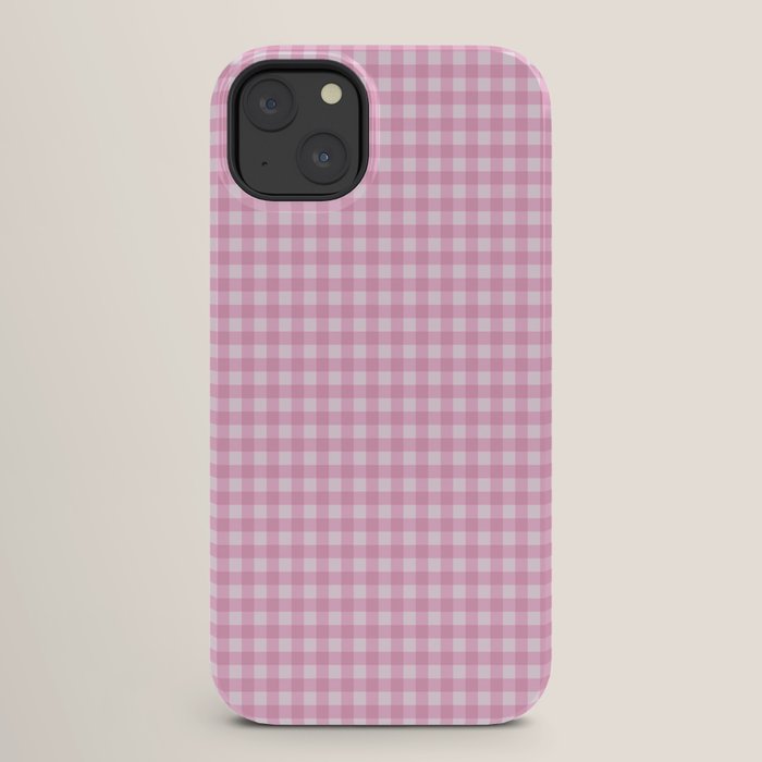 Gingham Plaid Pattern - Pastel Pink iPhone Case Gallery Image 26