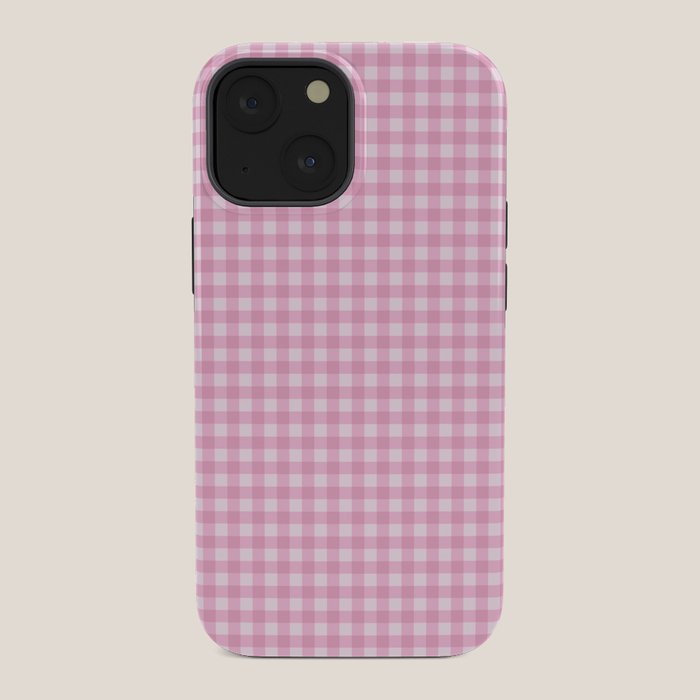 Gingham Plaid Pattern - Pastel Pink iPhone Case Gallery Image 34