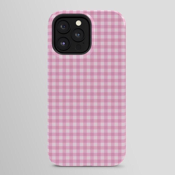 Gingham Plaid Pattern - Pastel Pink iPhone Case Gallery Image 32