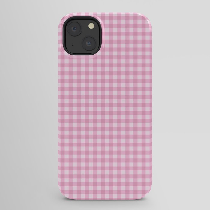 Gingham Plaid Pattern - Pastel Pink iPhone Case Gallery Image 30