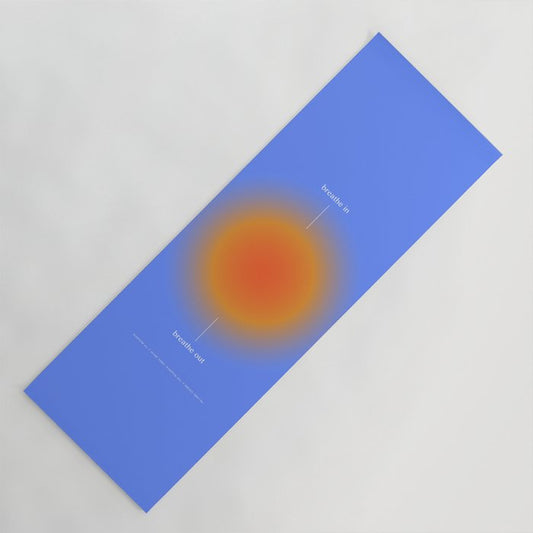 Positive Affirmations Gradient Yoga Mat Gallery Image 1