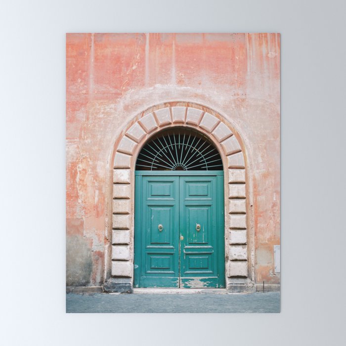 Rome Trastevere Door | Italy Travel Photography Mini Art Print Gallery Image 6