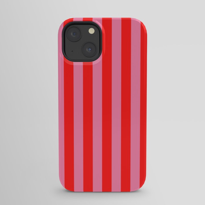 bougie pink red stripe iPhone Case Gallery Image 29