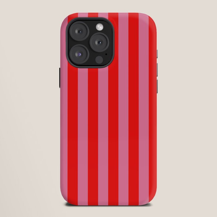 bougie pink red stripe iPhone Case Gallery Image 12