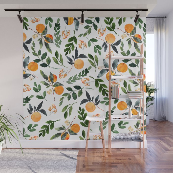 Orange Grove Wall Mural Gallery Image 1