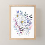 Wildflowers V Mini Art Print Gallery Image 1