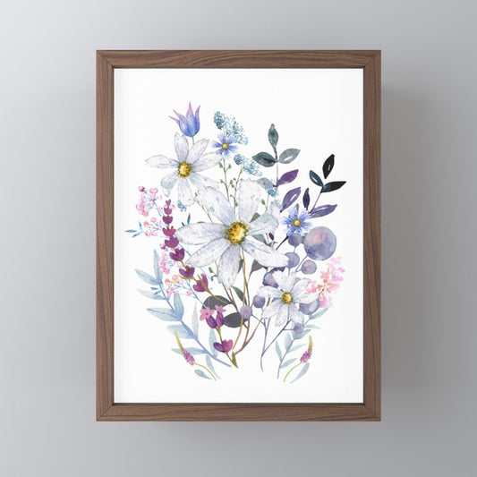 Wildflowers V Mini Art Print Gallery Image 2