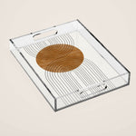 Abstract Flow Acrylic Tray Gallery Image 1