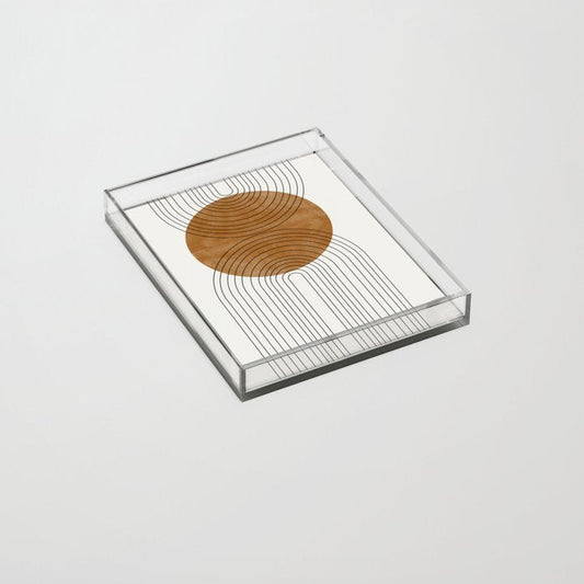 Abstract Flow Acrylic Tray Gallery Image 2
