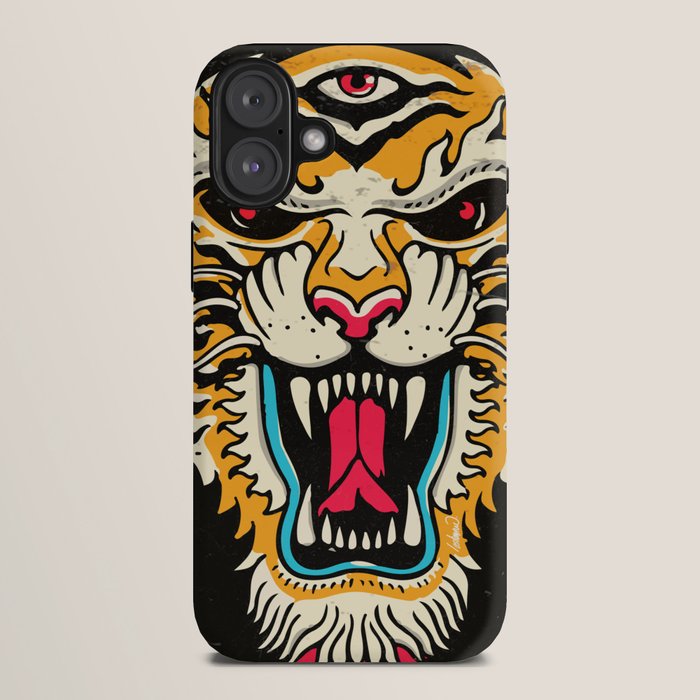 Tiger 3 Eyes iPhone Case Gallery Image 10
