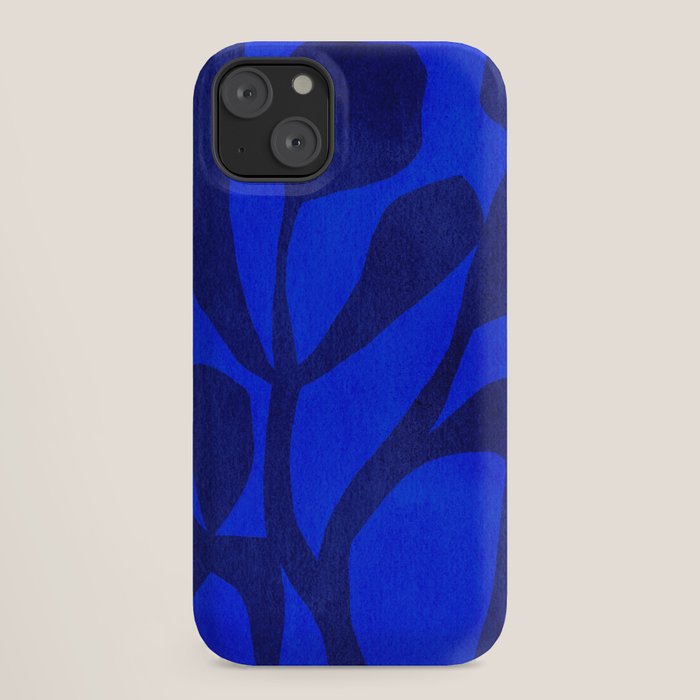 Abstract botanical- blue garden iPhone Case Gallery Image 18