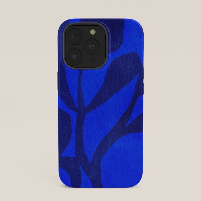 Abstract botanical- blue garden iPhone Case Gallery Image 35