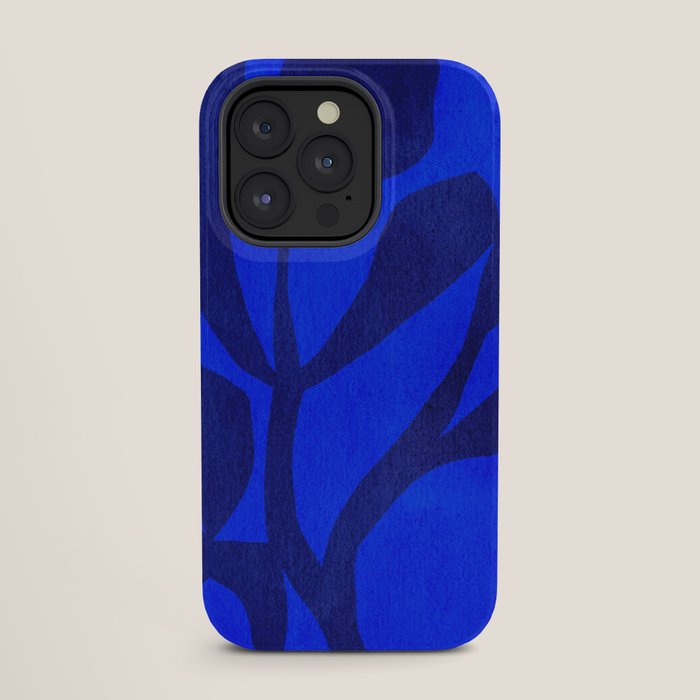 Abstract botanical- blue garden iPhone Case Gallery Image 27