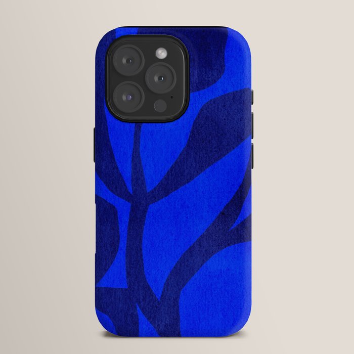 Abstract botanical- blue garden iPhone Case Gallery Image 15