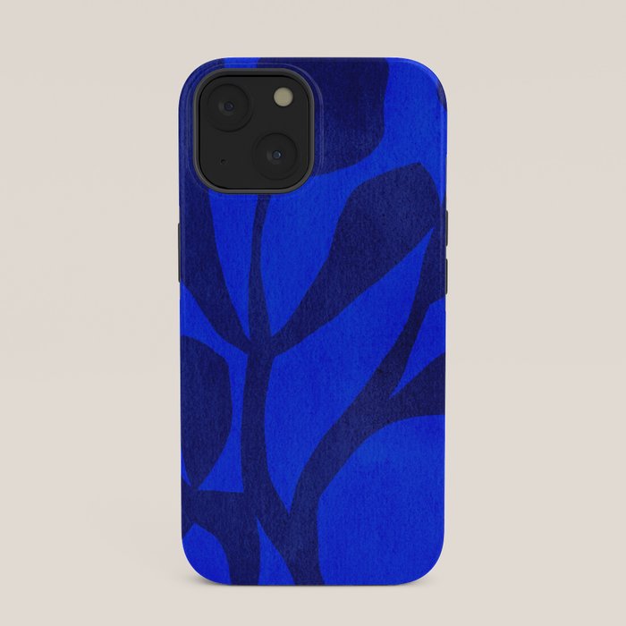 Abstract botanical- blue garden iPhone Case Gallery Image 33