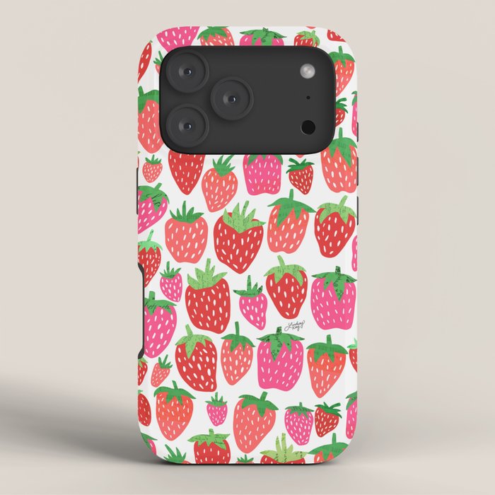 Strawberries iPhone Case Gallery Image 3
