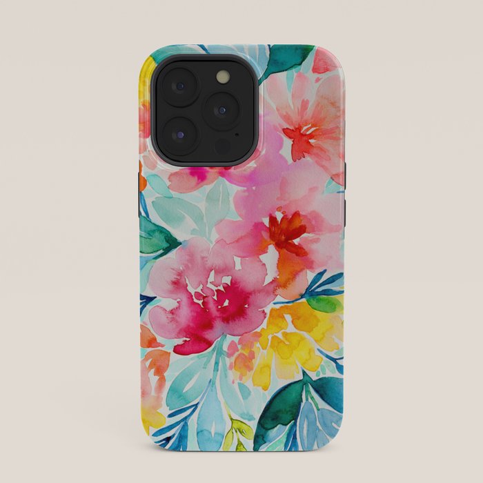 Neon Floral iPhone Case Gallery Image 35