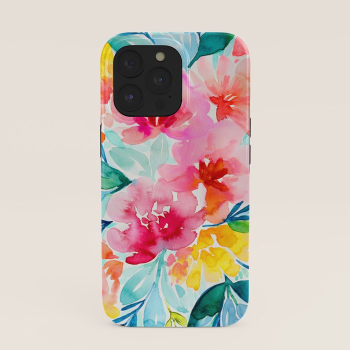 Neon Floral iPhone Case Gallery Image 39