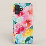 Neon Floral iPhone Case Gallery Image 1