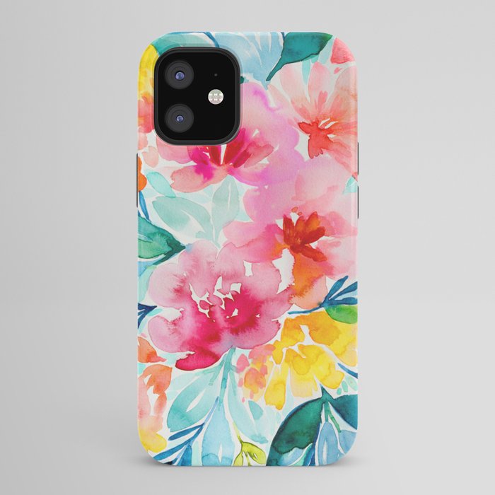 Neon Floral iPhone Case Gallery Image 42