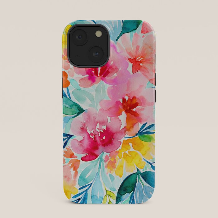 Neon Floral iPhone Case Gallery Image 33