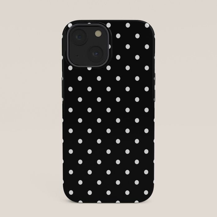 Black and White Polka Dots iPhone Case Gallery Image 33