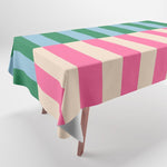 Modern Minimalist Abstract Stripes Tablecloth Gallery Image 1