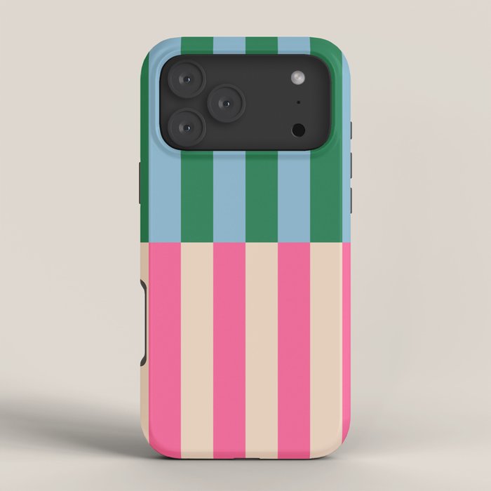 Modern Minimalist Abstract Stripes iPhone Case Gallery Image 4