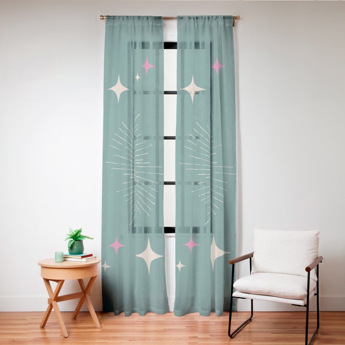 Slither - Green Window Curtain Gallery Image 24