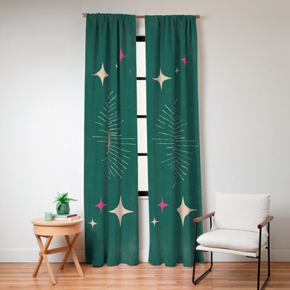Slither - Green Window Curtain Gallery Image 8