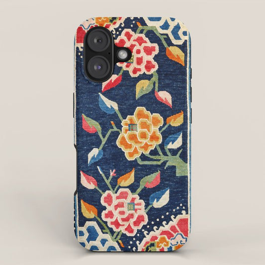 Khampa Dzong Khaden South Tibetan Sleeping Rug Print iPhone Case Gallery Image 1