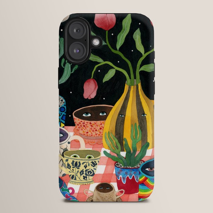 Suspicious mugs 2 iPhone Case Gallery Image 14