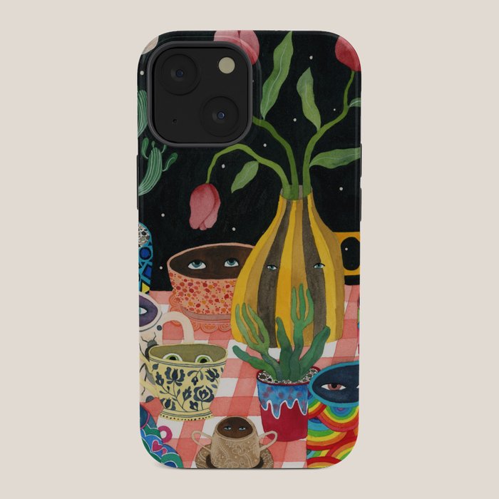 Suspicious mugs 2 iPhone Case Gallery Image 34