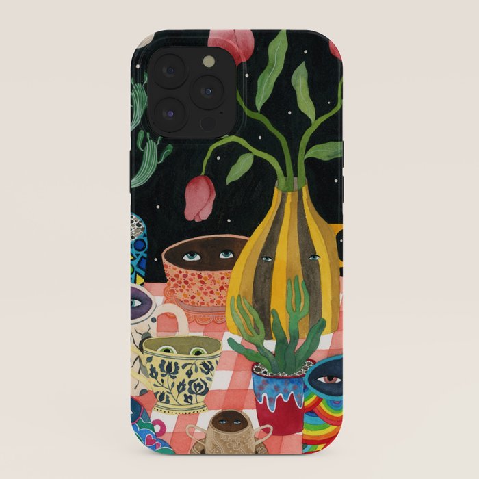 Suspicious mugs 2 iPhone Case Gallery Image 40