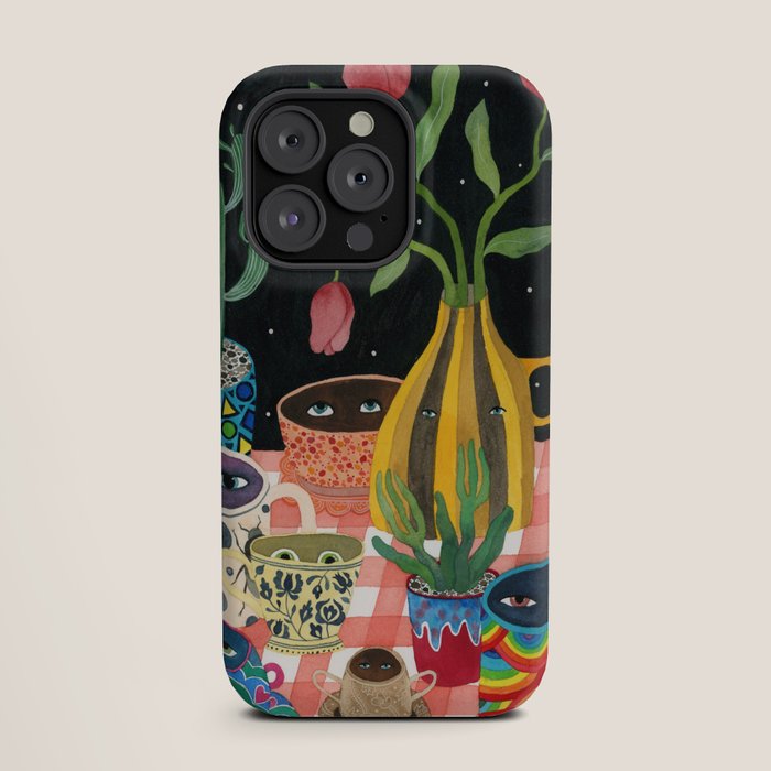 Suspicious mugs 2 iPhone Case Gallery Image 19