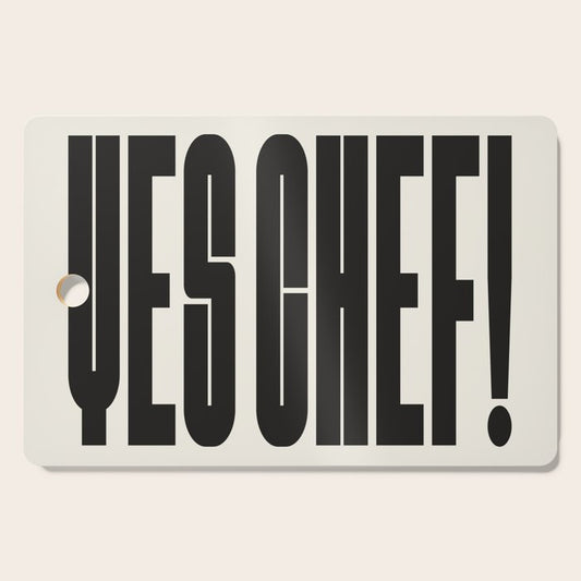 Yes Chef Cutting Board Gallery Image 1