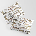 Midwest Freshwater Fish Pillow Sham Gallery Image 1