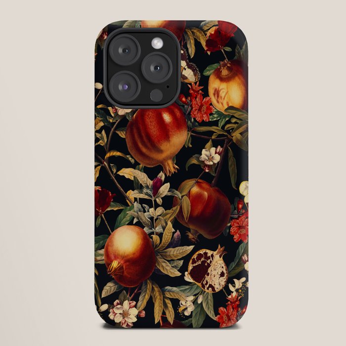 Pomegranate Garden II - Night iPhone Case Gallery Image 20