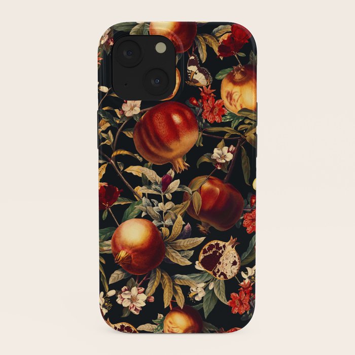 Pomegranate Garden II - Night iPhone Case Gallery Image 38