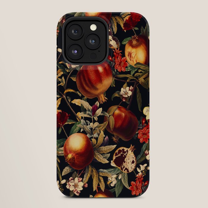 Pomegranate Garden II - Night iPhone Case Gallery Image 28