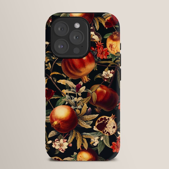 Pomegranate Garden II - Night iPhone Case Gallery Image 15