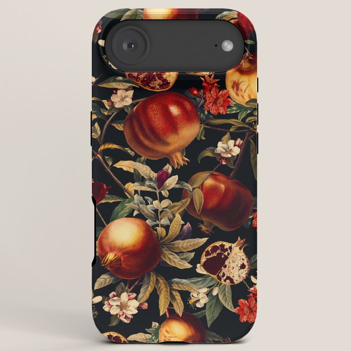 Pomegranate Garden II - Night iPhone Case Gallery Image 6