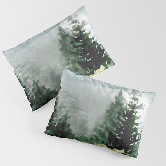 Pine Trees 2 Pillow Sham Gallery Image 1