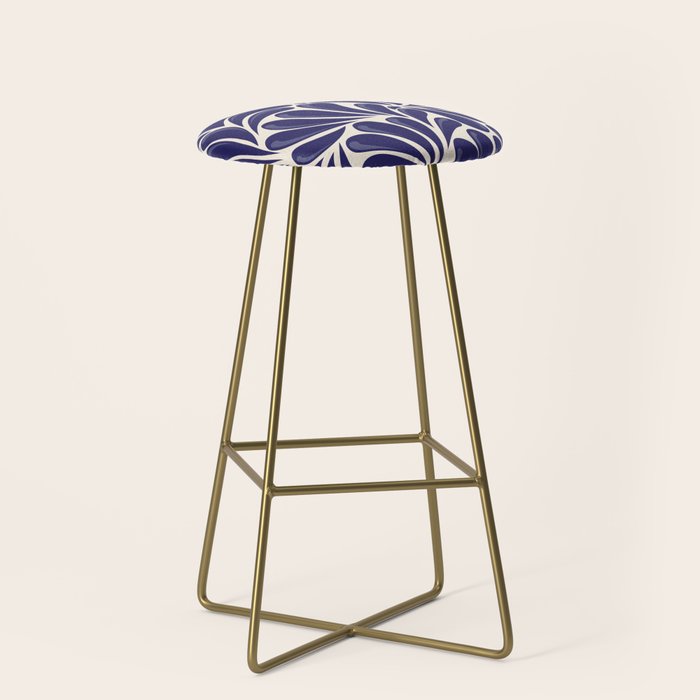Mexican Talavera Organic Shapes by Akbaly Stool Gallery Image 2
