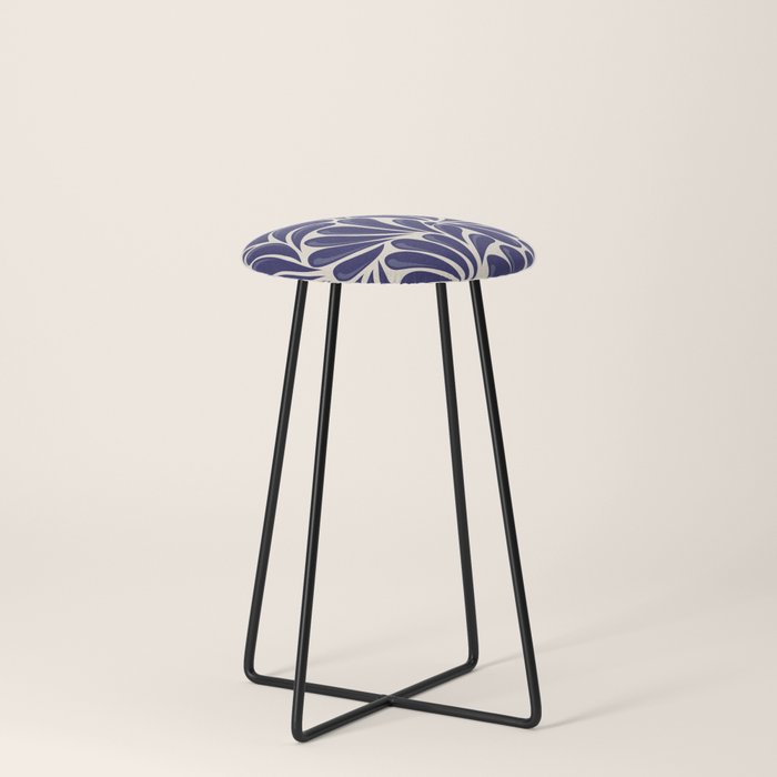 Mexican Talavera Organic Shapes by Akbaly Stool Gallery Image 3