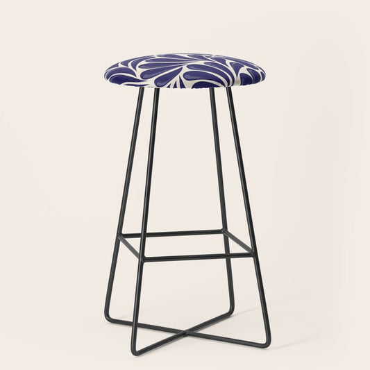 Mexican Talavera Organic Shapes by Akbaly Stool Gallery Image 1