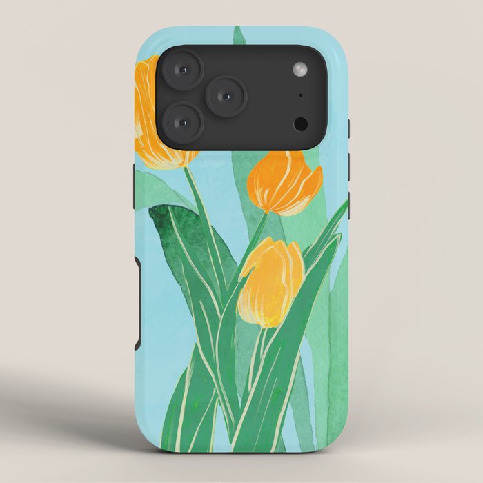 Modern Art Flowers 20 iPhone Case Gallery Image 3