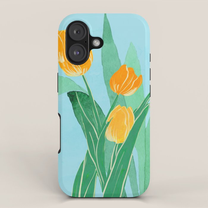 Modern Art Flowers 20 iPhone Case Gallery Image 1
