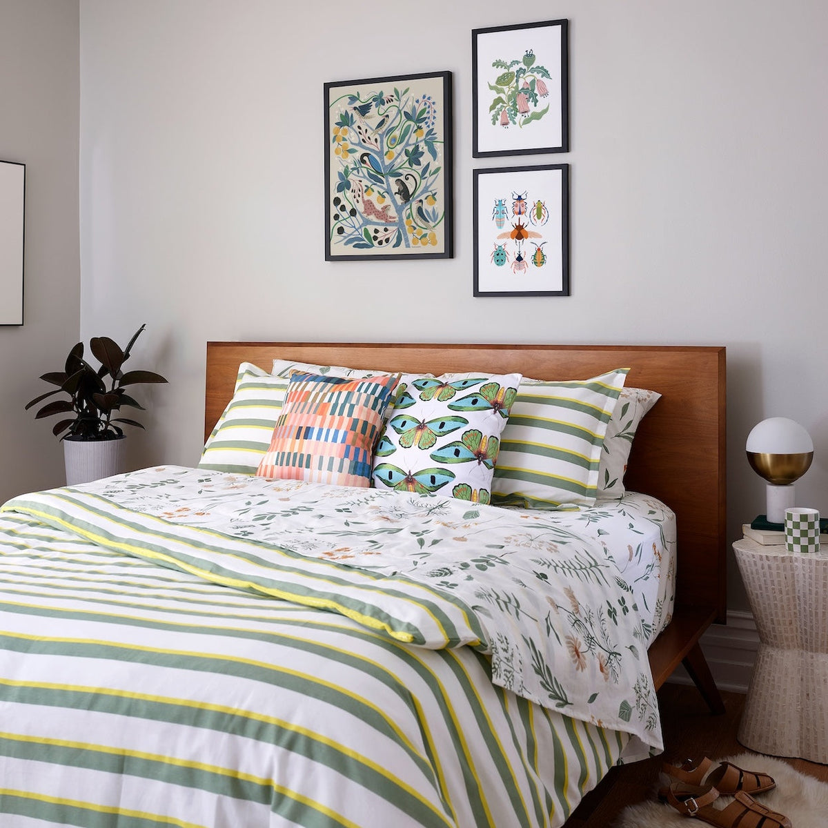 Botanica Brushed Cotton Sheet Set